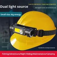 Nouveau populaire mineur phare puissant phare LED en cours d'exécution Rechargeable lampe frontale lampe frontale lampe de poche