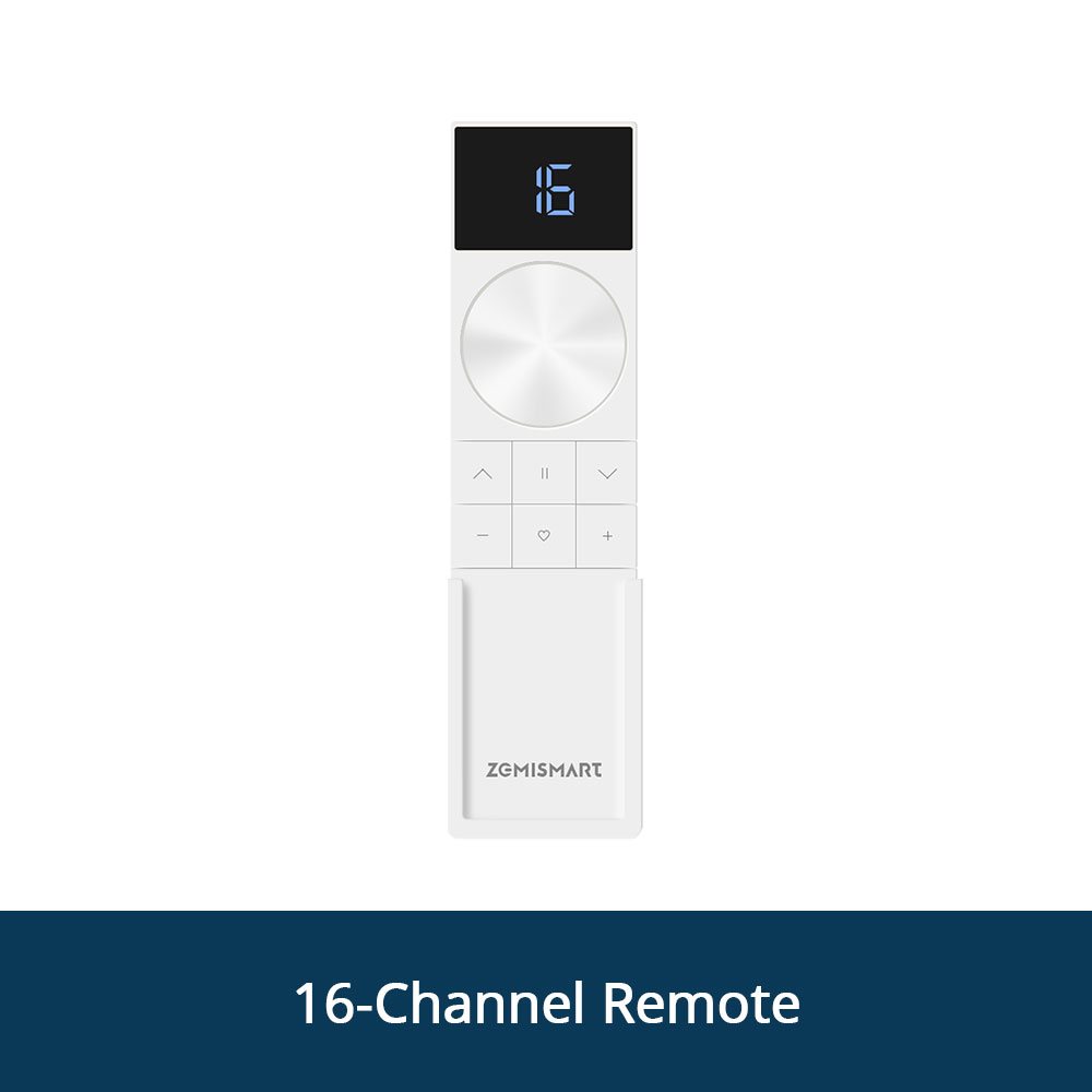 White 16-channel remote