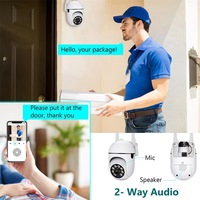 Kamera Jaringan Nirkabel PTZ Wifi Kamera Keamanan Kamera Pengawas Kamera IP Mini Kamera Keamanan Rumah HD Berputar Dalam Ruangan