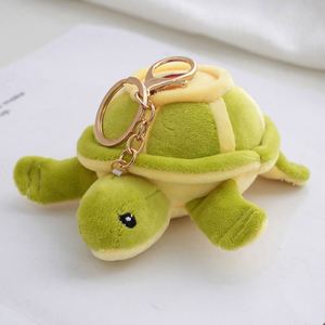 12cm cuore tartaruga marina peluche portachiavi giocattoli <span class=keywords><strong>Mini</strong></span> farciti oceano acquario Eco Souvenir simpatici Peluches Plushie tartaruga portachiavi - Product Image 1