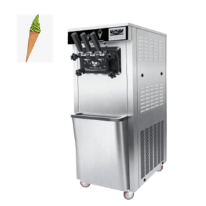 Commercial 3 Flavor Ice Cream Cone Maker Machine Mini Soft Ice Cream Machine for Restaurant - Product Image 2