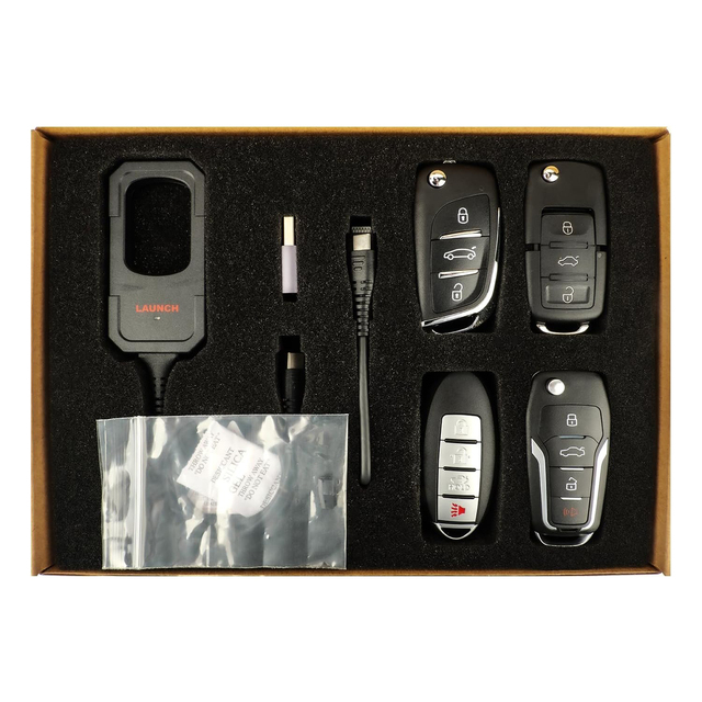LAUNCH X-431 Key Programmer Remote Maker Immobilizer Scan Tool With 4 Universal Remotes for X431 IMMO PLUS/ELITE