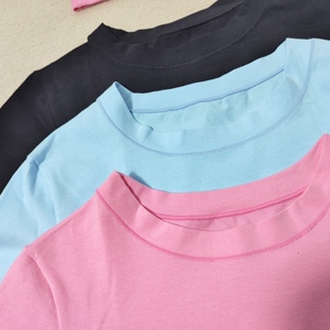Ensemble de vêtements de détente deux pièces pour femmes de qualité supérieure, avec logo personnalisé, <span class=keywords><strong>pantalon</strong></span> en coton et élasthanne à revers et bandeau, idéal pour l'été - Product Image 4