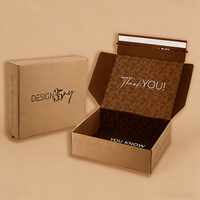 Boîtes d'expédition en carton ondulé écologiques en gros, personnalisables avec logo, pour emballage postal et envoi de colis