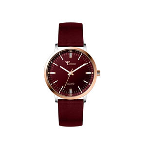 Montre pour homme Sovereign Minimal, Seiko Quartz Analogique, bracelet en cuir, style élégant, résistante à l'eau, pour les affaires, les fêtes, au quotidien - Product Image 5