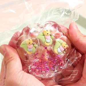 Juguete Blandito de TPR con Forma de Pata de Gato y Mariquita de Siete Puntos de Cristal Kawaii, Alivio del Estrés, Regalo para Niños y Adultos, Juguete para Apretar - Product Image 5