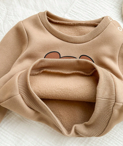 Ensemble d'hiver personnalisé pour enfants, ensemble de vêtements pour enfants, ensemble printemps-automne, vêtements d'automne pour garçons, nouveau style de sweat-shirt à capuche pour garçons - Product Image 4