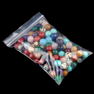 Perline Semiforate Assortite in Pietra Preziosa 12mm, Perline Sciolte Semiforate in Quarzo Curativo e Agata per Creazione di Gioielli - Product Image 4