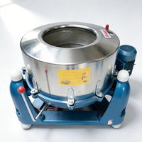 Extracteur hydroindustriel 500-1200 mm, tambour en acier inoxydable, machine de déshydratation textile
