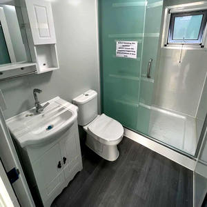 Maison préfabriquée de luxe moderne de 40 pieds, modulaire, pliable et extensible, type conteneur maritime 20 pieds, en vente - Product Image 3