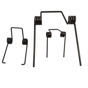 Ressorts de torsion en fer sur mesure, de haute précision, à emboutissage profond, plaqués noir, avec dimensions personnalisées - Product Image 1