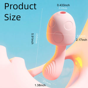 Clit enayi G Spot vibratör, 10 titreşimli ve 7 emme modları ile isıtma emme vibratör, çiftler için seks oyuncak cinsel zevk - Product Image 6