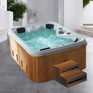 Usine En Gros Luxueux Acrylique <span class=keywords><strong>Intex</strong></span> Swim <span class=keywords><strong>Spa</strong></span> Massage Baignoire Piscine Bain À Remous Extérieur Arrière-Cour Bain À Remous - Product Image 2