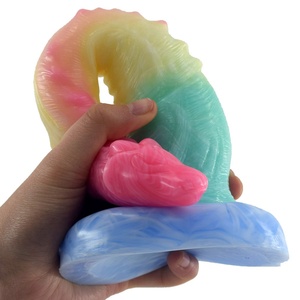 NNSX Long Snake Head Design Animal Penis Cute Desire Sex Toys for Women with Suction Cup <b>Masturbator</b> Sex Shop - Product Image 4