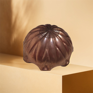 ปั๊มลายลึกสำหรับงานฝีมือตามสั่งชามผลไม้ทองเหลืองทองแดงทองเหลืองทรงดอกไม้อะไหล่ตกแต่งบ้าน - Product Image 5