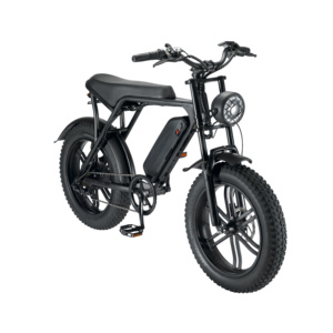 Bicicleta de Montaña V8 con Motor Trasero, 3 Velocidades, Cuadro de Acero, Ruedas de 20 Pulgadas, Frenos de Disco, 50-60 Nm de Torque, Alcance de 50 km, Eléctrica para Adultos - Product Image 1