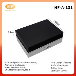 Custom Split Body Powder Coated Extruded Aluminum Alloy Control Box IP54 Electrical <b>Enclosure</b> with PCB Mounting OEM/ODM Services - Product Image 3