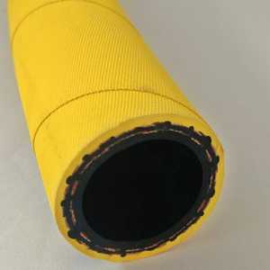 Rouge Jaune Noir 50 Ft. Jackhammer 19mm en caoutchouc 3/4 enrouleur de tuyau d'air pour le marché américain - Product Image 5