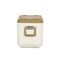Glacière IceMaster 47L – Fraîcheur longue durée, isolation alimentaire froid/chaud, pour camping et pique-nique, avec porte-gobelets moulés