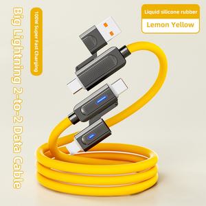 Cable de Datos de Carga Súper Rápida de 100W 6A al por Mayor de Fábrica, Cable Tipo-C con Logotipo Personalizado, Confiable para Uso en Oficina - Product Image 5