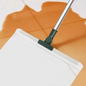 Balai magique télescopique à long manche, raclette en silicone pour le nettoyage des sols et des vitres, brosse pour la salle de bain domestique - Product Image 3