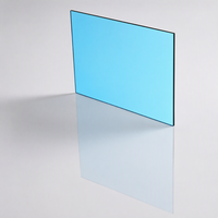 Matériau de couverture de toit pour patio de 1,1 mm à 4 mm, plaque de polycarbonate en rouleau