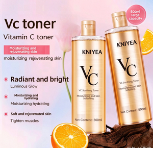 Tónico Calmante KNIYEA VC Premium 500ml, Hidratante, Suavizante, Refrescante, Agua Facial para Piel Seca y Opaca - Product Image 3