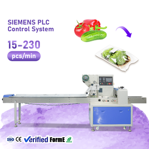 Máquina Automática de Envasado Horizontal Flow Pack para Verduras, Frutas y Vegetales para Pequeñas Empresas - Product Image 1