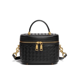 El nuevo y popular bolso cuadrado pequeño, fiambrera tejida a mano, bolso de mujer, bolso de mano, bandolera, bolso de maquillaje para teléfono móvil - Product Image 6