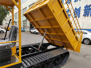 Le petit camion à benne basculante sur chenilles 5 tonnes le plus vendu, véhicule de transport sur chenilles tout-<span class=keywords><strong>terrain</strong></span>. - Product Image 6
