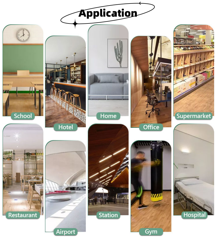 New Design Waterproof Fireproof Anti Scarch 4mm 5mm SPC Click Lock vinyl flooring pvc bus flooring vinyl flooring