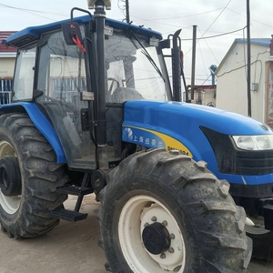 Tracteur à roues Shuangjia 100 CV d'occasion, 4x4, moteur diesel <span class=keywords><strong>4</strong></span> cylindres, multifonctionnel, pour petits travaux de jardinage, origine Shandong - Product Image 3