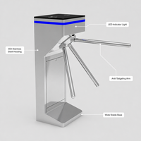 Torniquete Trípode de Acero Inoxidable SUS304 con RFID, Barrera de Seguridad Impermeable para Estaciones de Metro, Venta al por Mayor para Fábricas, OEM