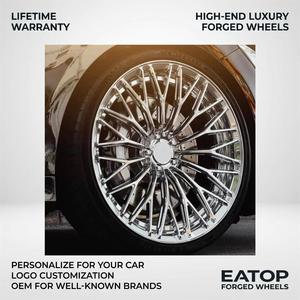 Jantes en alliage d'aluminium à rayons concaves profonds EATOP personnalisées OEM/ODM 19-22 pouces /112 2 pièces forgées pour Benz Maybach <span class=keywords><strong>BMW</strong></span> Audi - Product Image 1