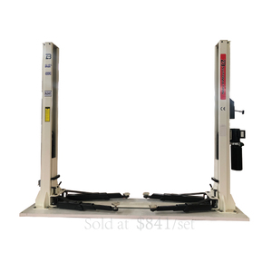 Elevador de coche de techo bajo automático de alta resistencia, elevador de coche hidráulico de 4 toneladas, elevador de coche de dos 2 postes - Product Image 2