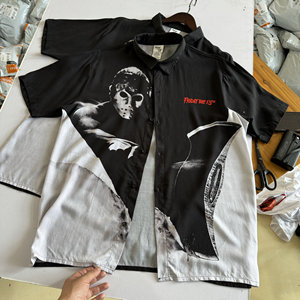 เสื้อเชิ้ตคิวบาคอปกแขนสั้นผู้ชาย รุ่น 2845 ระบายอากาศได้ดี เย็นสบาย สำหรับวันศุกร์ที่ 13 ของเจสัน ซัมเมอร์ - Product Image 5
