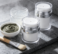 Pots à pompe sans air de 15g, 30g, 50g, 100g |   Flacons de recharge cosmétiques pour soins de la peau, fond de teint, sérum, lotion et crème