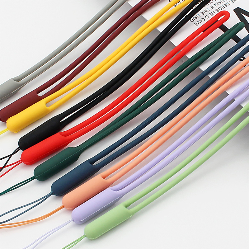 New Bohemian Rainbow Silicone Bead Lanyard Teacher Lanyard Badge Holder Gift Image 3
