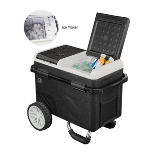 <span class=keywords><strong>Alpicool</strong></span> IC36W 36L, réfrigérateur portable électrique 12V à refroidissement rapide, design 2 en 1, mini réfrigérateur de voiture avec machine à glaçons, OEM/ODM - Product Image 1