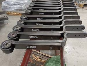 OEM parabolik yaprak yay serisi amerikan avrupa yarı kamyon römorku SÜSPANSIYON PARÇALARI yaprak yay - Product Image 2