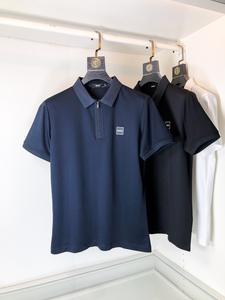 Nouveau Polo Homme Tendance 2026 – Simple, Décontracté, en Coton Pur, Respirant, Anti-boulochage, Polyvalent - Product Image 3