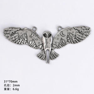 Dark Gothic Love <b>Charm</b> Pendant Necklace Alloy Punk DIY Handmade Materials Modern JC Brand - Product Image 4