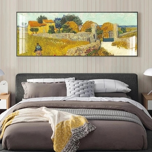100% peint à la main <span class=keywords><strong>Van</strong></span> <span class=keywords><strong>Gogh</strong></span> série tournesols peint à la main Reproduction célèbre oeuvre <span class=keywords><strong>peinture</strong></span> à l'huile - Product Image 3