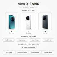 vivo X Fold6 5G Téléphone portable pliable Octa Core Anglais Caméra arrière 200MP+50MP 7000mAh 2026 Original Nouveau VIVO Nouveau Téléphone Android