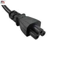 Cable de Alimentación CA con Enchufe IEC C5 Estándar Europeo, Material de Cobre, Directo de Fábrica, para Computadoras Eléctricas