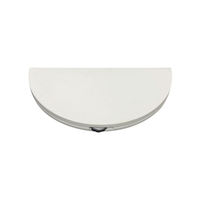Table rectangulaire pliable pour événements en plein air, structure métallique stable avec plateau en plastique HDPE pour le camping et les repas
