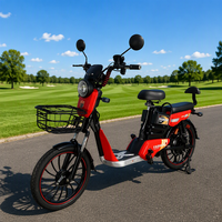 Vélo électrique tout-terrain durable avec pneus antidérapants pour les trajets urbains et sur neige