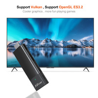 TV Stick 2024 XS97 S3 4K HDR Android 10, Quad Core, 2GB+8GB, WiFi Dual, Excelente Valor con 1 Año de Garantía