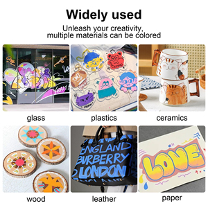 陶瓷织物亚克力标记18色亚克力漆儿童儿童Diy绘图 - Product Image 5