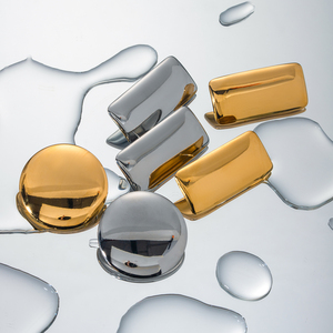 <span class=keywords><strong>Orecchini</strong></span> J&D Jewelry in acciaio inossidabile placcato <span class=keywords><strong>oro</strong></span> 18 carati, lucidati a specchio, <span class=keywords><strong>rettangolari</strong></span>, grandi e massicci. - Product Image 1